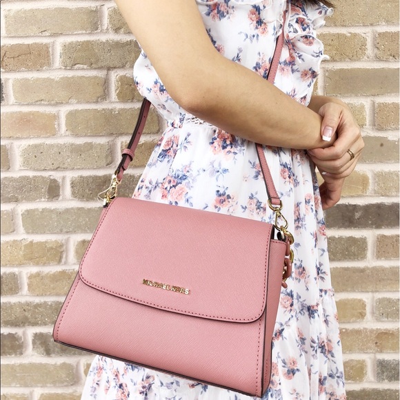 Gaby’sBags👜💕-NWT Michael Kors Purse Rose Pink - Picture 2 of 8